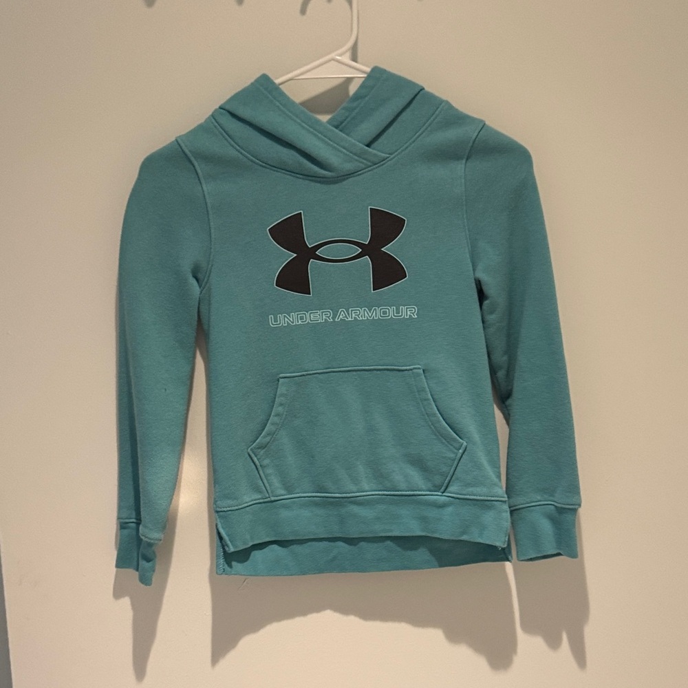 Under Armour Kids Teal Hoodie